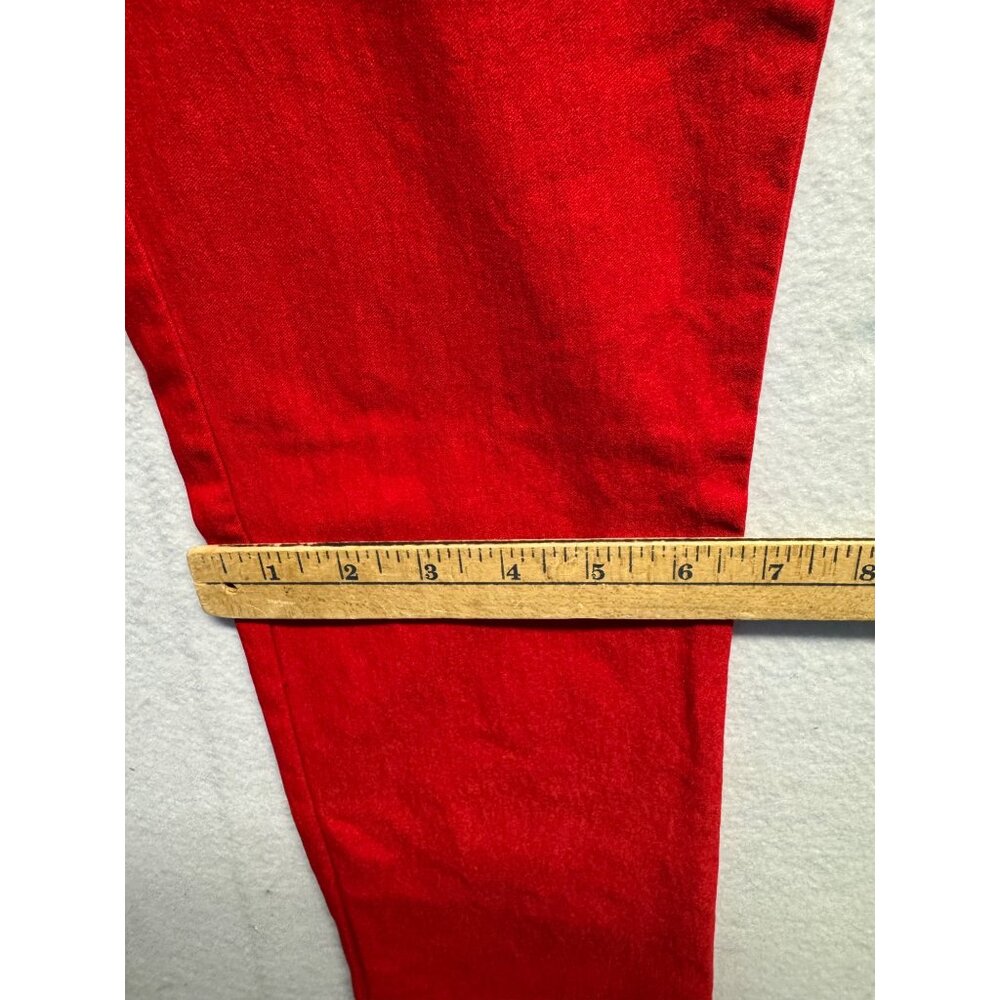 Papaya Womens Red Flared Pants Small - Picture 8 of 10